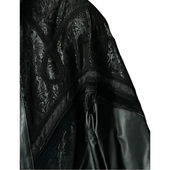 Vintage Winlit Leather Detail design women’s Jacket. SZ. S - Picture 9 of 11